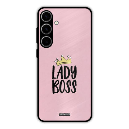 Lady Boss Samsung Galaxy S24 Plus Mobile Back Cover - Cute PrintShield Case