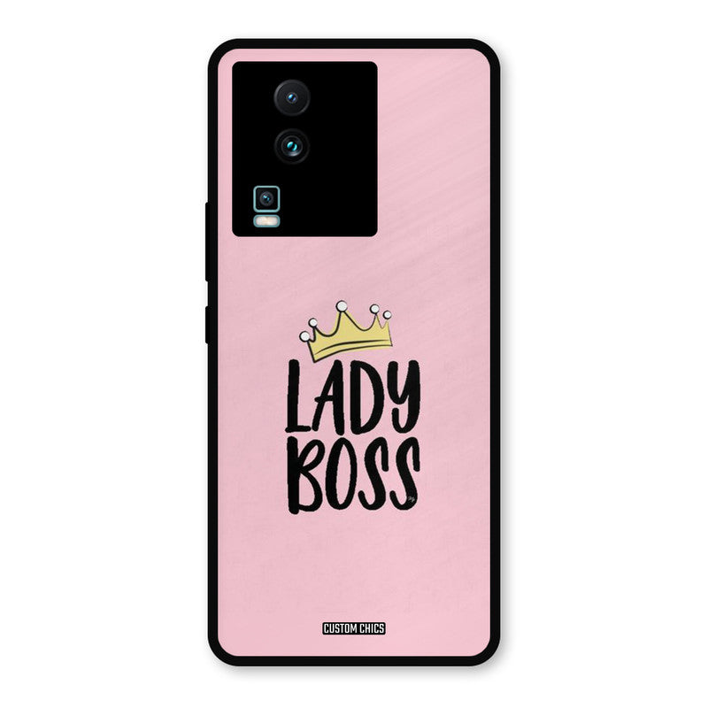 Lady Boss IQOO Neo 7 Mobile Back Cover - Cute PrintShield Case