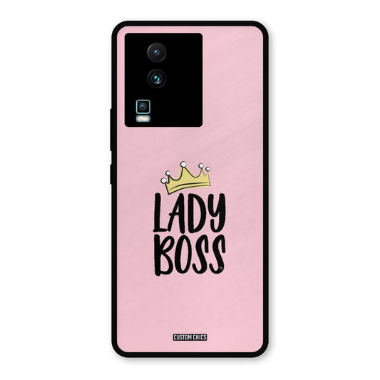 Lady Boss IQOO Neo 7 Mobile Back Cover - Cute PrintShield Case