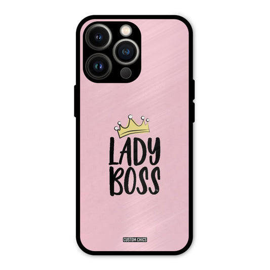 Lady Boss iPhone 13 Pro Max Mobile Back Cover - Cute PrintShield Case