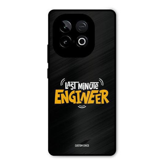 Last Minute Engineer iQOO Neo 10 Mobile Back Cover - Typography PrintShield Case