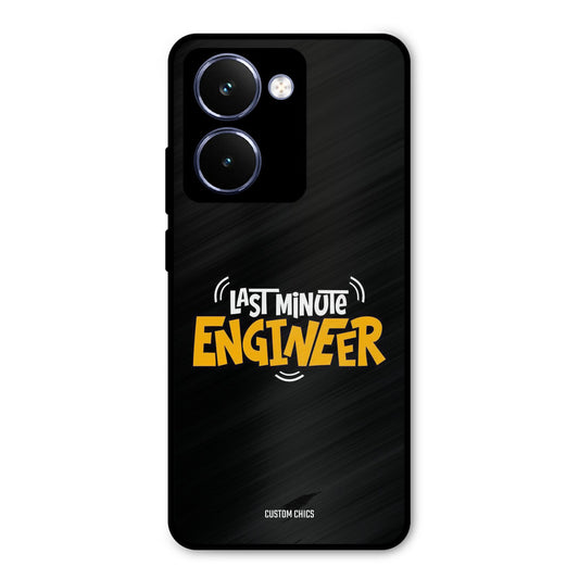 Last Minute Engineer Realme P3 Ultra Mobile Back Cover - Typography PrintShield Case