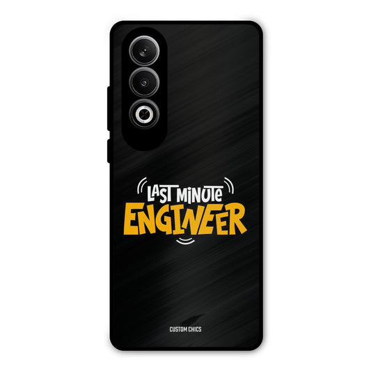 Last Minute Engineer OnePlus Nord CE4 Mobile Back Cover - Typography PrintShield Case