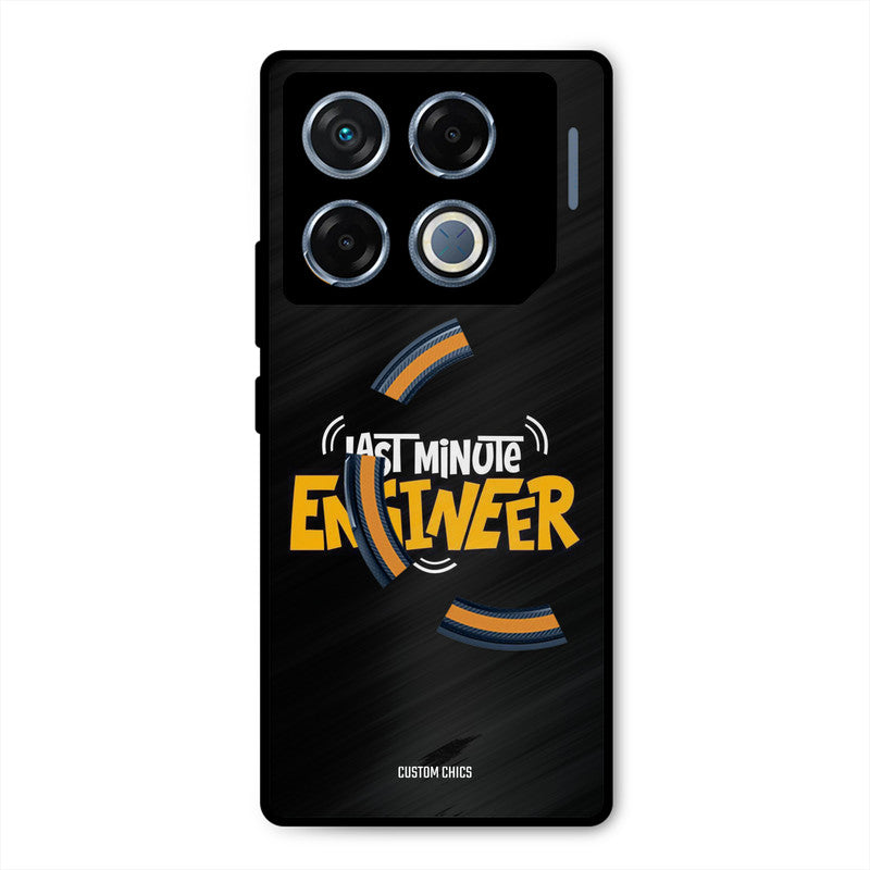 Last Minute Engineer Infinix GT 20 Pro Mobile Back Cover - Typography PrintShield Case