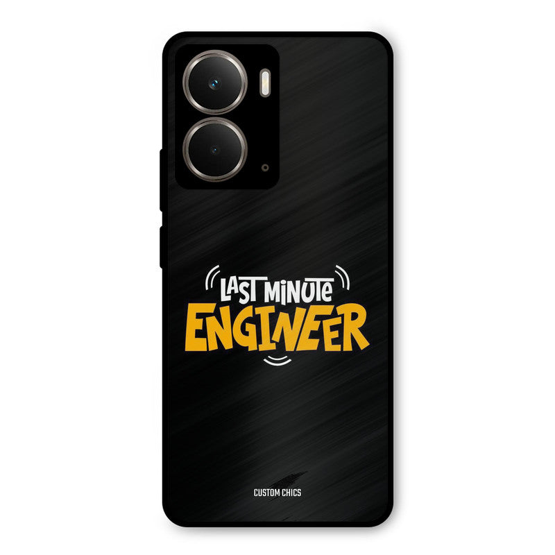 Last Minute Engineer Realme P3 Mobile Back Cover - Typography PrintShield Case