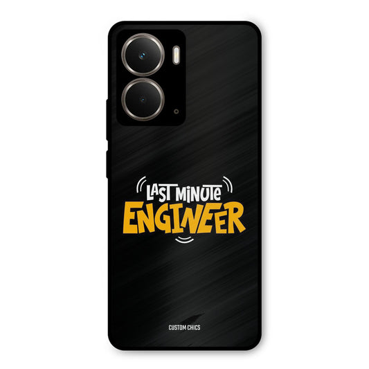 Last Minute Engineer Realme P3 Mobile Back Cover - Typography PrintShield Case