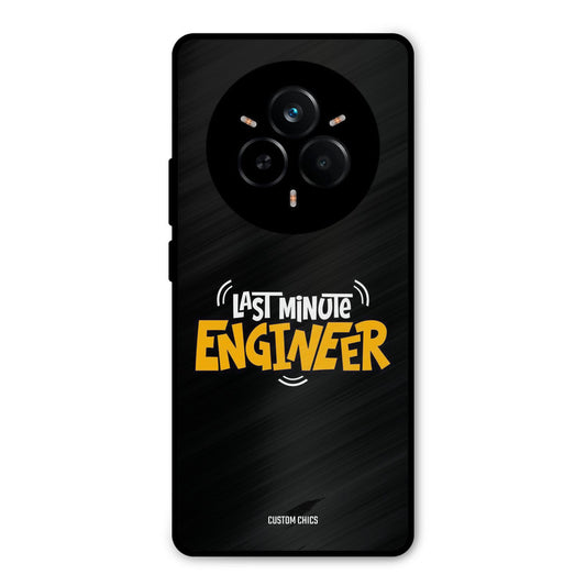 Last Minute Engineer Realme 14 Pro Mobile Back Cover - Typography PrintShield Case