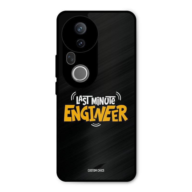 Last Minute Engineer Vivo T4 Ultra Mobile Back Cover - Typography PrintShield Case