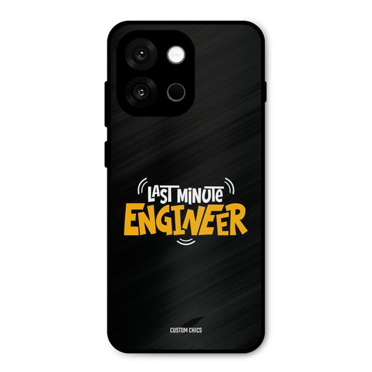 Last Minute Engineer Oneplus 13s Mobile Back Cover - Typography PrintShield Case
