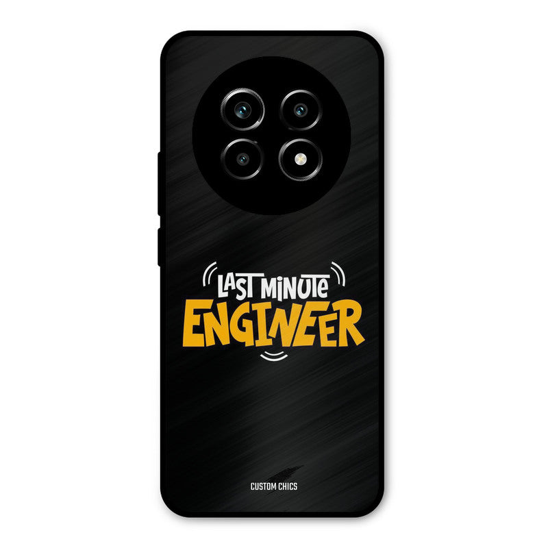 Last Minute Engineer Realme 13 Pro Mobile Back Cover - Typography PrintShield Case