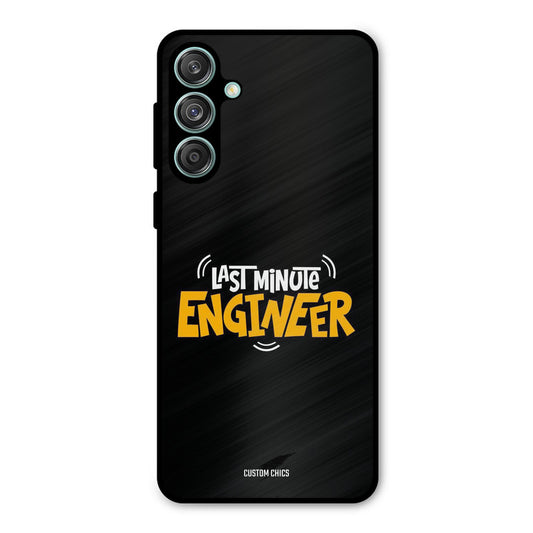 Last Minute Engineer Samsung Galaxy M55 5G Mobile Back Cover - Typography PrintShield Case