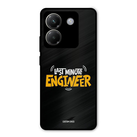 Last Minute Engineer Poco M7 Pro Mobile Back Cover - Typography PrintShield Case