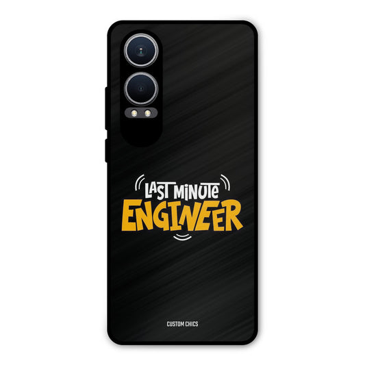 Last Minute Engineer Oneplus Nord CE4 Lite Mobile Back Cover - Typography PrintShield Case