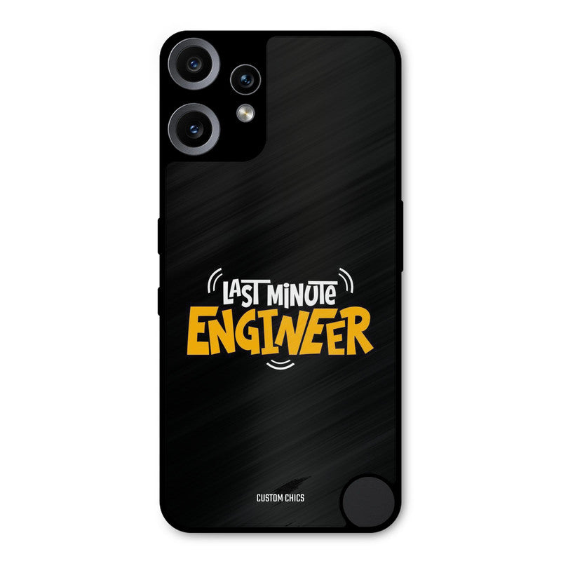 Last Minute Engineer Nothing CMF Phone 2 Pro Mobile Back Cover - Typography PrintShield Case