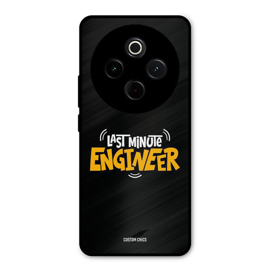 Last Minute Engineer iQoo Z10 Mobile Back Cover - Typography PrintShield Case