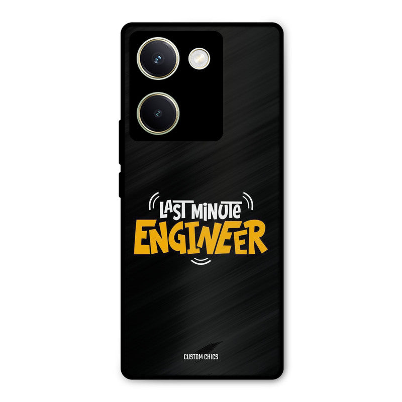 Last Minute Engineer Vivo Y200 Pro Mobile Back Cover - Typography PrintShield Case