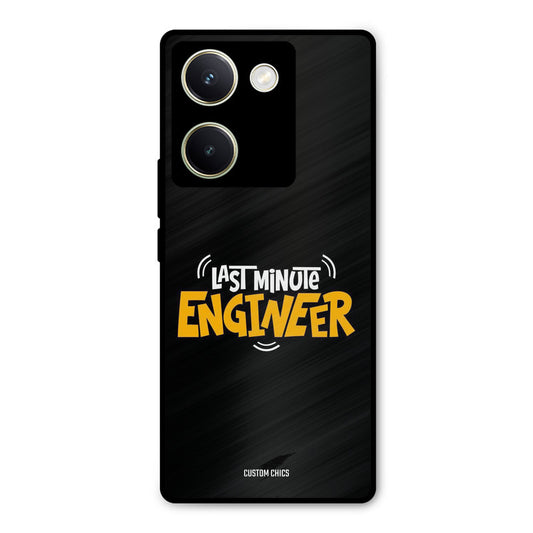 Last Minute Engineer Vivo Y200 Pro Mobile Back Cover - Typography PrintShield Case
