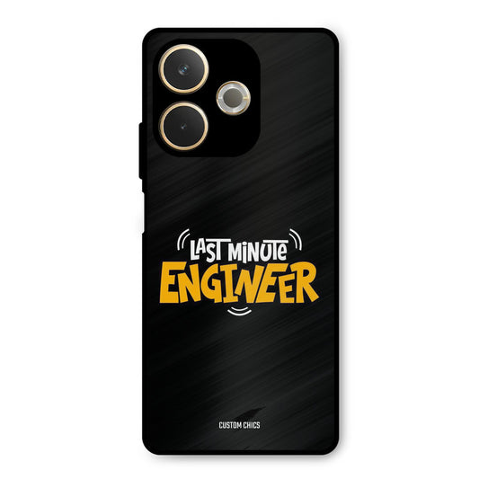 Last Minute Engineer Oppo A5 Pro Mobile Back Cover - Typography PrintShield Case