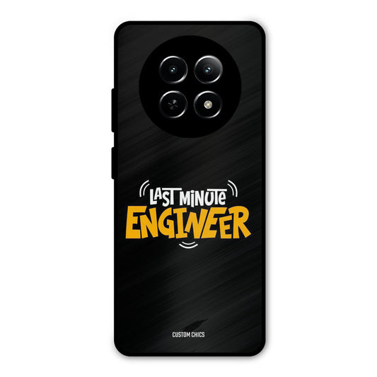 Last Minute Engineer Realme Narzo N65 Mobile Back Cover - Typography PrintShield Case