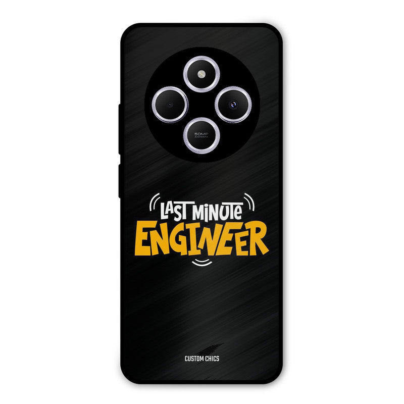 Last Minute Engineer Poco M7 Mobile Back Cover - Typography PrintShield Case
