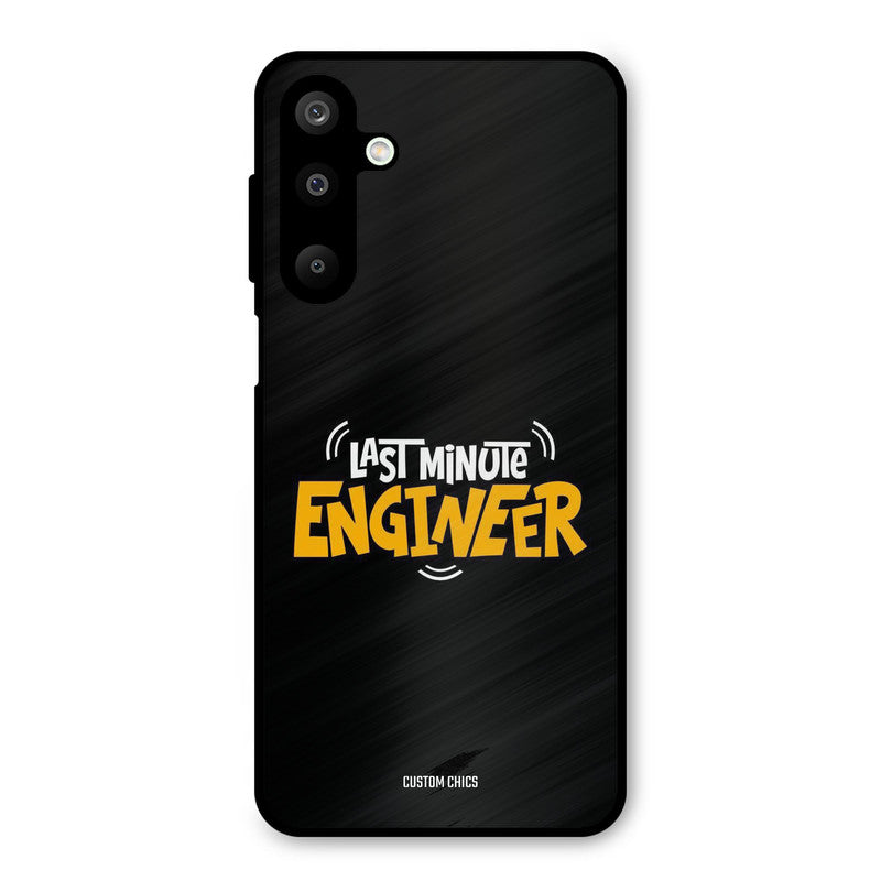 Last Minute Engineer Samsung Galaxy M16 Mobile Back Cover - Typography PrintShield Case