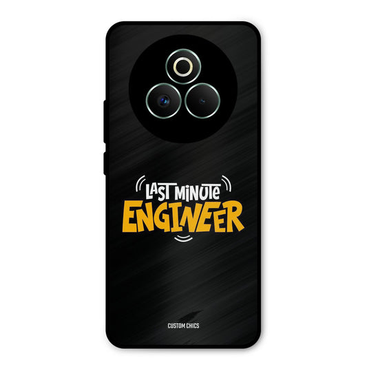 Last Minute Engineer Realme P3 Pro 5G Mobile Back Cover - Typography PrintShield Case