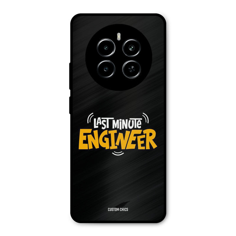 Last Minute Engineer Realme P1 5G Mobile Back Cover - Typography PrintShield Case