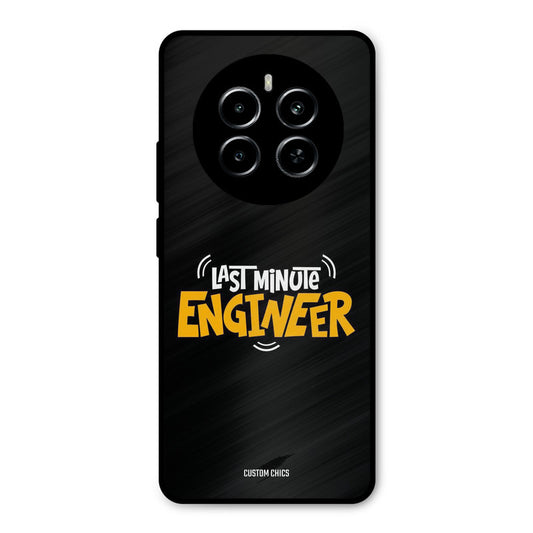 Last Minute Engineer Realme P1 5G Mobile Back Cover - Typography PrintShield Case