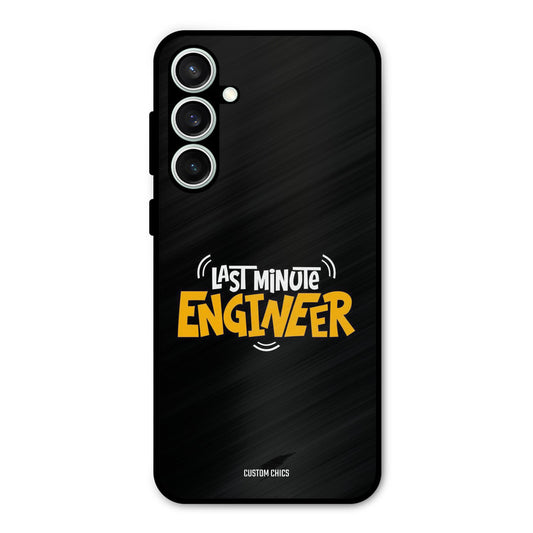 Last Minute Engineer Samsung Galaxy S23 Mobile Back Cover - Typography PrintShield Case