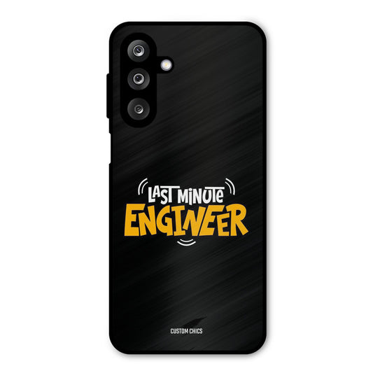 Last Minute Engineer Samsung Galaxy M36 Mobile Back Cover - Typography PrintShield Case