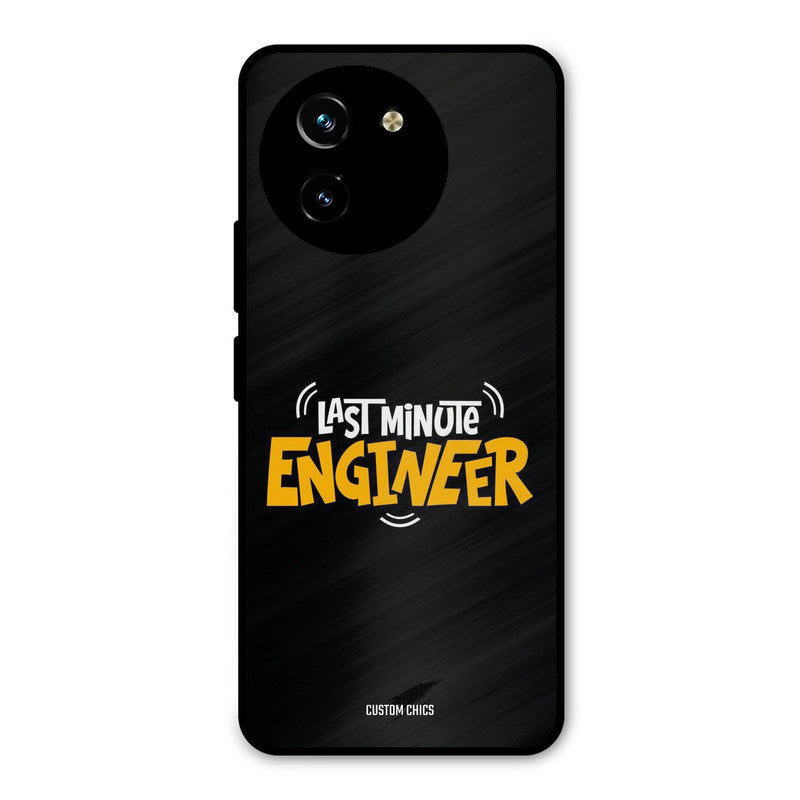 Last Minute Engineer Vivo Y200i Mobile Back Cover - Typography PrintShield Case