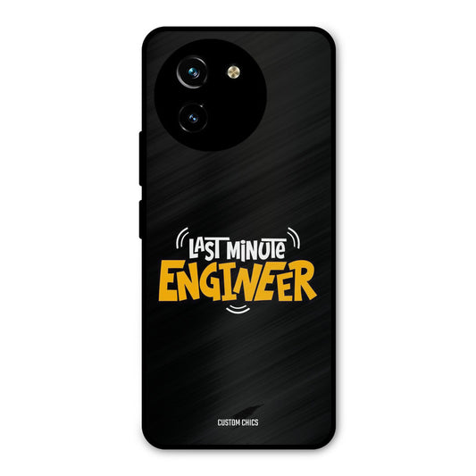 Last Minute Engineer Vivo Y200i Mobile Back Cover - Typography PrintShield Case