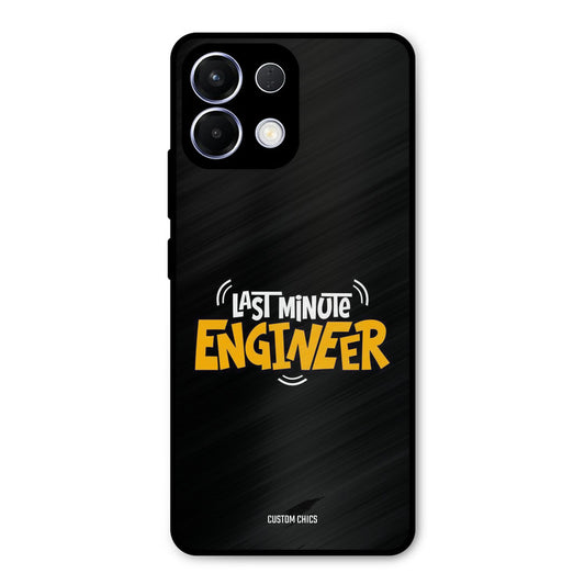 Last Minute Engineer Oppo K13 5G Mobile Back Cover - Typography PrintShield Case