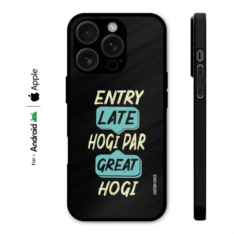 Late And Great Case – Premium PrintShield Mobile Cover