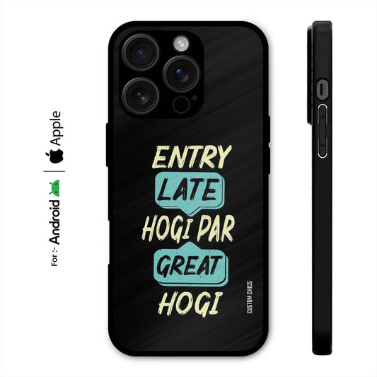 Late And Great Case – Premium PrintShield Mobile Cover