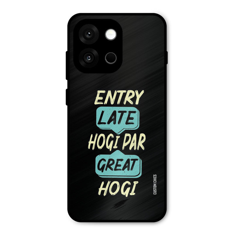 Late And Great Oneplus 13s Mobile Back Cover - Typography PrintShield Case