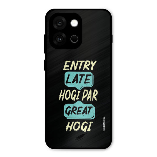 Late And Great Oneplus 13s Mobile Back Cover - Typography PrintShield Case