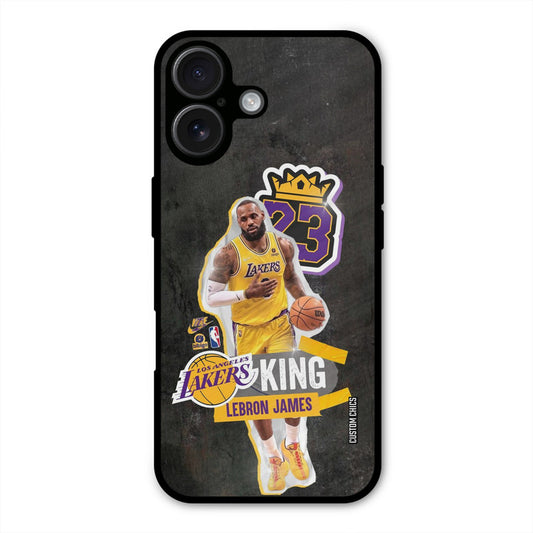 Lebron James  iPhone 16 Mobile Back Cover - Sports PrintShield Case