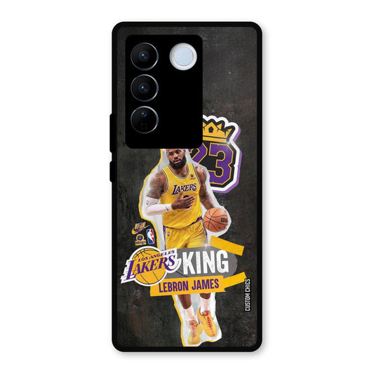 Lebron James Vivo V27 Pro Mobile Back Cover - Sports PrintShield Case
