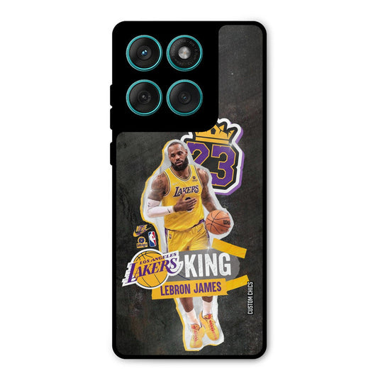 Lebron James Motorola Edge 60 Mobile Back Cover - Sports PrintShield Case