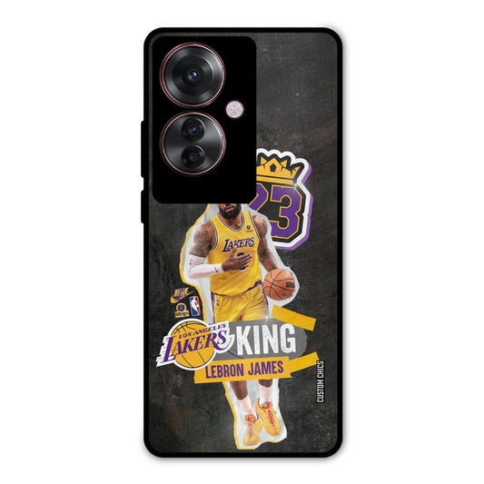 Lebron James Oppo F25 Pro Mobile Back Cover - Sports PrintShield Case