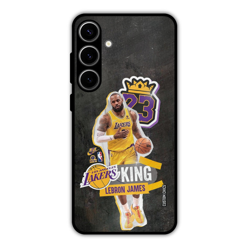 Lebron James Samsung Galaxy S24 Plus Mobile Back Cover - Sports PrintShield Case