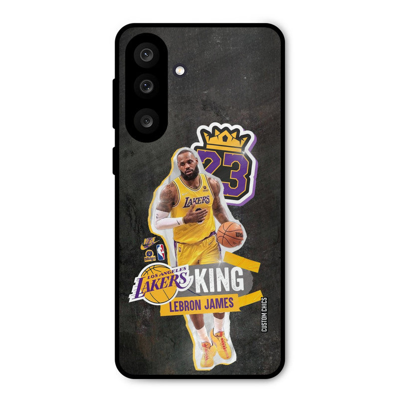 Lebron James Samsung Galaxy M56 Mobile Back Cover - Sports PrintShield Case