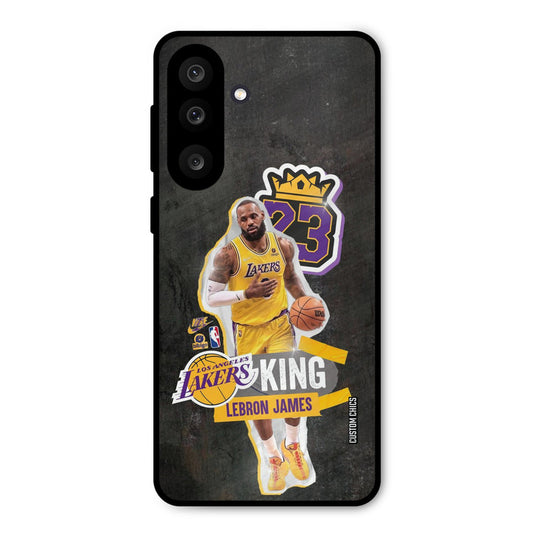 Lebron James Samsung Galaxy M56 Mobile Back Cover - Sports PrintShield Case