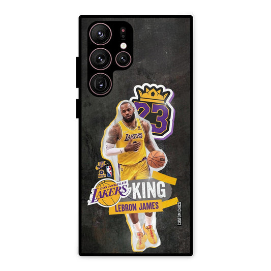 Lebron James Samsung Galaxy S22 Ultra Mobile Back Cover - Sports PrintShield Case