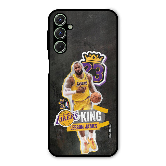 Lebron James Samsung Galaxy M34 Mobile Back Cover - Sports PrintShield Case
