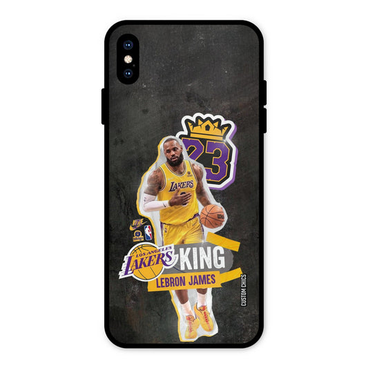 Lebron James iPhone XS Max Mobile Back Cover - Sports PrintShield Case