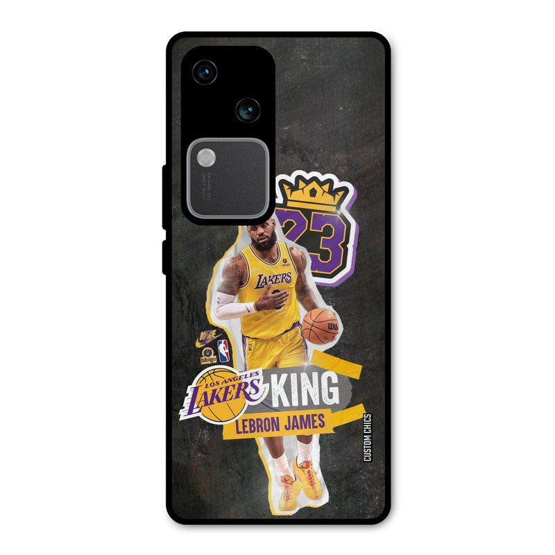 Lebron James Vivo V30 Mobile Back Cover - Sports PrintShield Case
