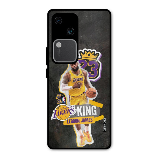 Lebron James Vivo V30 Mobile Back Cover - Sports PrintShield Case