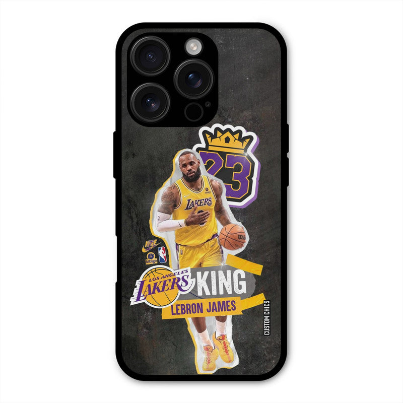 Lebron James  iPhone 16 Pro Max Mobile Back Cover - Sports PrintShield Case